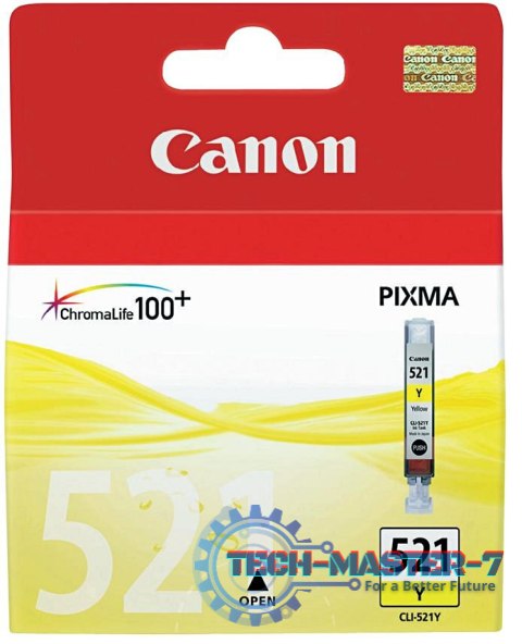 Wkład CANON CLI521Y 2936B001 Wkład CANON CLI521Y 2936B001
