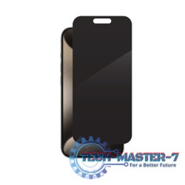 Zagg InvisibleShield Glass Elite Privacy - szkło prywatyzujące do iPhone 15 Pro