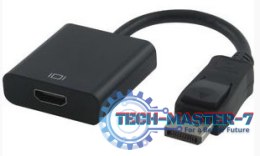 Adapter AKYGA HDMI - Display Port HDMI (gniazdo) - Display Port (wtyk) AK-AD-11