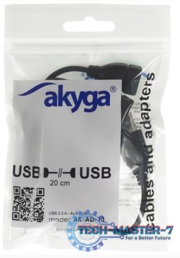 Adapter AKYGA USB 2.0 - 4x USB 2.0 AK-AD-13 USB 2.0 Typ A - 4 x USB 2.0 Typ A