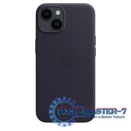 Etui skórzane z MagSafe do iPhone 14 - atramentowe