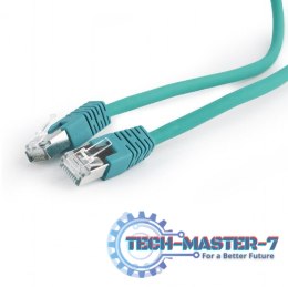GEMBIRD GEMBIRD PP6A-LSZHCU-G-3M Gembird patchcord RJ45, kat. 6A, SFTP, LSZH, 3m, zielony 3 Patchcord
