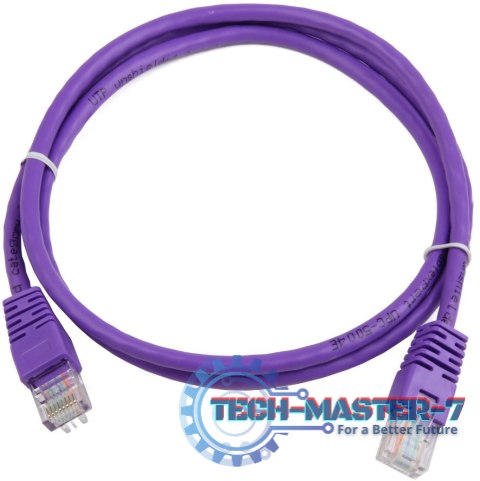 GEMBIRD Patchcord Cat.5e 0.5 m Fioletowy 0.5 Patchcord GEMBIRD Patchcord Cat.5e 0.5 m Fioletowy 0.5 Patchcord