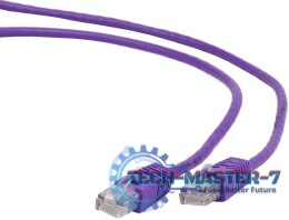 GEMBIRD Patchcord Cat.5e 0.5 m Fioletowy 0.5 Patchcord