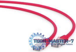 GEMBIRD RJ-45 - RJ-45 0.25 m Czerwony 0.25 Patchcord