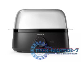 HD9137/90 Jajowar PHILIPS Czarno-srebrny