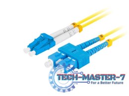 Kabel sieciowy światłowodowy LANBERG FO-SULU-SD11-0010-YE 1