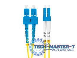 Kabel sieciowy światłowodowy LANBERG FO-SULU-SD11-0010-YE 1
