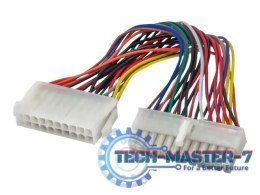 Kabel zasilający AKYGA ATX 20-pin 0.15m. AK-CA-66