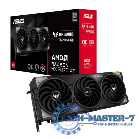 Karta graficzna ASUS TUF RX9070XT O16G GAMING (90YV0L70-M0NA00) Karta graficzna ASUS TUF RX9070XT O16G GAMING (90YV0L70-M0NA00)
