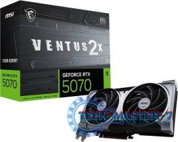 Karta graficzna MSI GeForce RTX 5070 Ventus 2X OC 12GB GDDR7 DLSS4 (GeForce RTX 5070 12G VENTUS 2X OC)