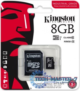 Karta pamięci KINGSTON 8 GB Adapter