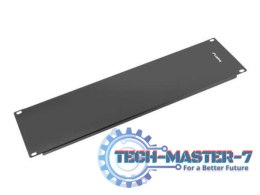 LANBERG 19inch blanking panel 3U black