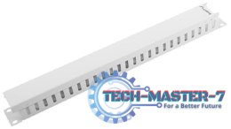 Organizer kabli 19'' 1U Typ A szary