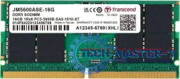 Pamięć TRANSCEND (SODIMM/DDR5/16 GB/5600MHz/46CL/SINGLE)