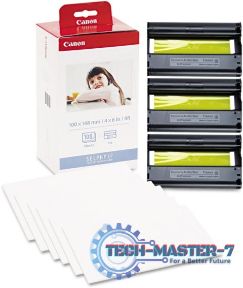 Papier CANON KP 108 IN 10 x 15 cm 3115B001AA Papier CANON KP 108 IN 10 x 15 cm 3115B001AA
