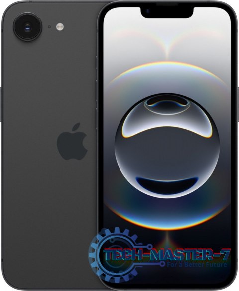 Smartphone APPLE iPhone 16E 256 GB Czarny MD1T4HX/A Smartphone APPLE iPhone 16E 256 GB Czarny MD1T4HX/A