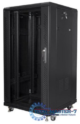 Szafa stojąca 19cali 22U 600X600mm czarna