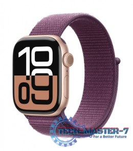 Watch Series 10 GPS + Cellular 42 mm APPLE watchOS 11 Śliwkowy