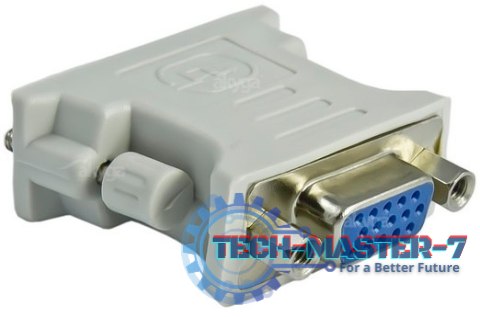 Adapter AKYGA DVI 24+5 pin - VGA DVI 24+5 pin - VGA AK-AD-12 Adapter AKYGA DVI 24+5 pin - VGA DVI 24+5 pin - VGA AK-AD-12