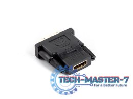 Adapter LANBERG AD-0013-BK Czarny HDMI - DVI-D AD-0013-BK