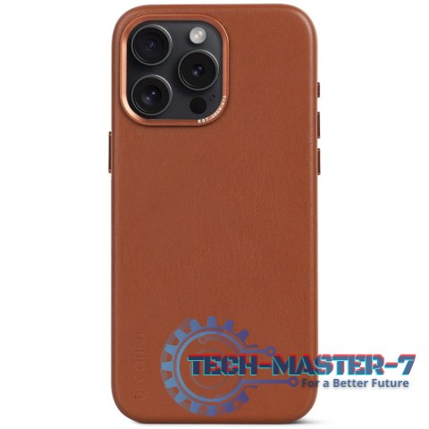 Decoded - skórzana obudowa ochronna do iPhone 15 Pro Max kompatybilna z MagSafe (tan) Decoded - skórzana obudowa ochronna do iPhone 15 Pro Max kompatybilna z MagSafe (tan)