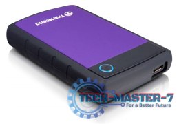 Dysk zewnętrzny HDD TRANSCEND StoreJet 25H3P (1TB /Czarno-fioletowy )
