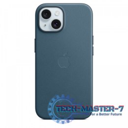 Etui z tkaniny FineWoven z MagSafe do iPhonea 15 - głębia oceanu