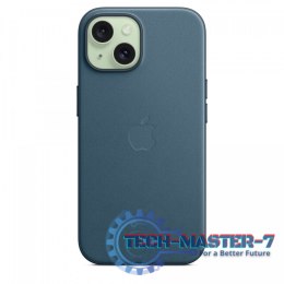 Etui z tkaniny FineWoven z MagSafe do iPhonea 15 - głębia oceanu