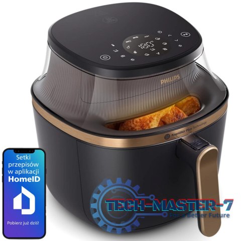 Frytownica beztłuszczowa PHILIPS NA322/00 (1400W /Czarny ) Frytownica beztłuszczowa PHILIPS NA322/00 (1400W /Czarny )
