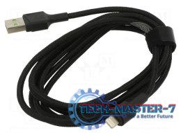 Kabel USB GREEN CELL Lightning 0.3