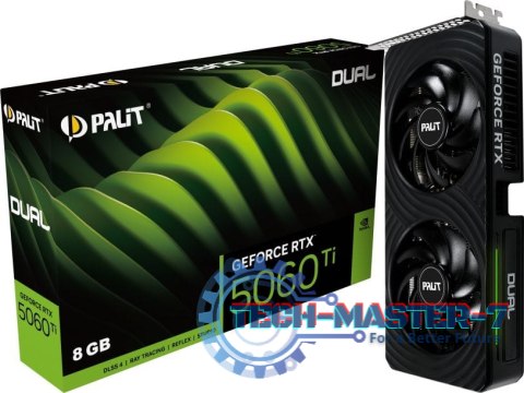 Karta graficzna GeForce RTX 5060 TI DUAL 8GB GDDR7