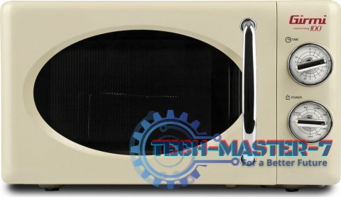 Kuchenka mikrofalowa wolnostojąca GIRMI FM21 CREAM (1150W /20L /Kremowy)