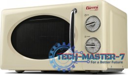 Kuchenka mikrofalowa wolnostojąca GIRMI FM21 CREAM (1150W /20L /Kremowy)
