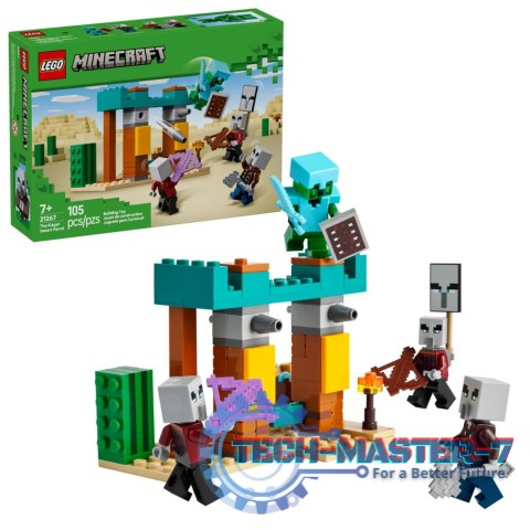 LEGO 21267 MINECRAFT - Pustynny patrol złosadników LEGO 21267 MINECRAFT - Pustynny patrol złosadników