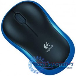 Mysz Bezprzewodowa LOGITECH M185 Czarno-niebieski