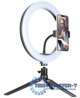 Ring 26 cm z mini statywem Lampa TRACER Sieciowe
