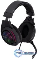 Słuchawki z mikrofonem TRACER GameZone Aligator RGB Czarny