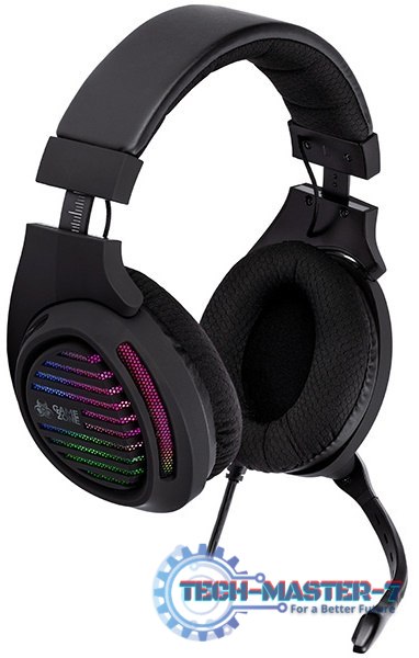 Słuchawki z mikrofonem TRACER GameZone Aligator RGB Czarny