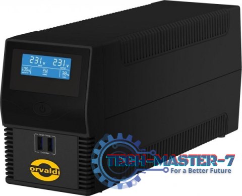 Zasilacz awaryjny ORVALDI i800 LCD USB ID800CH 800VA Zasilacz awaryjny ORVALDI i800 LCD USB ID800CH 800VA