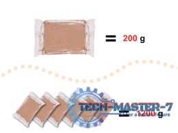 Glina zapas do koła garncarskiego 1200g