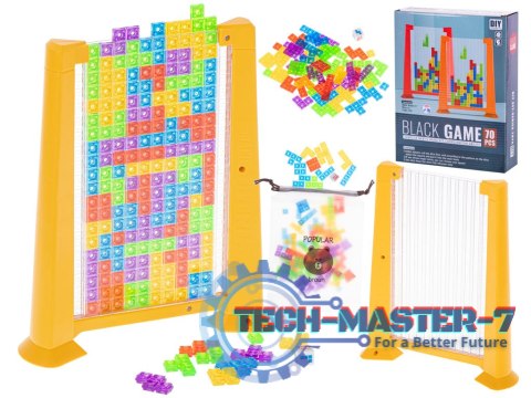 Gra logiczna układanka tetris puzzle klocki