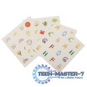 Gra planszowa memory montessori zestaw puzzle drewniane 4 karty