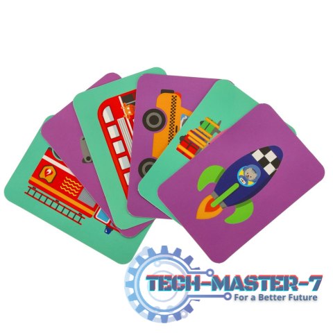 Książeczka magnetyczna układanka puzzle z magnesem środki transportu Książeczka magnetyczna układanka puzzle z magnesem środki transportu
