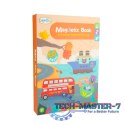 Książeczka magnetyczna układanka puzzle z magnesem środki transportu