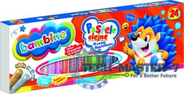 Pastele olejne kredki pastelowe Bambino 24 kolory