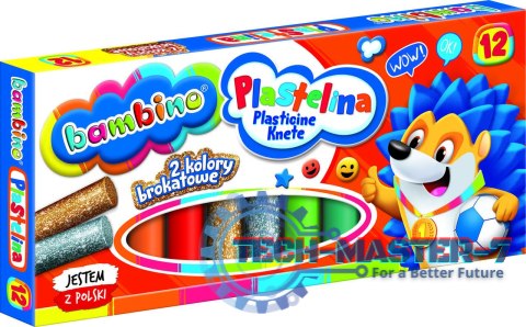 Plastelina Bambino 12 kolorów