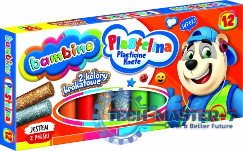 Plastelina Bambino 12 kolorów Plastelina Bambino 12 kolorów