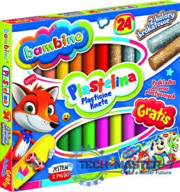 Plastelina Bambino 24 kolory