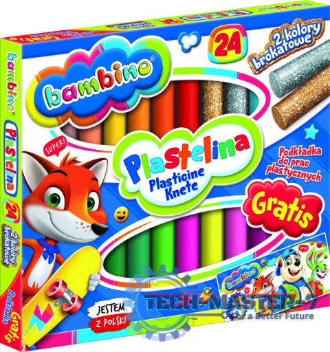 Plastelina Bambino 24 kolory
